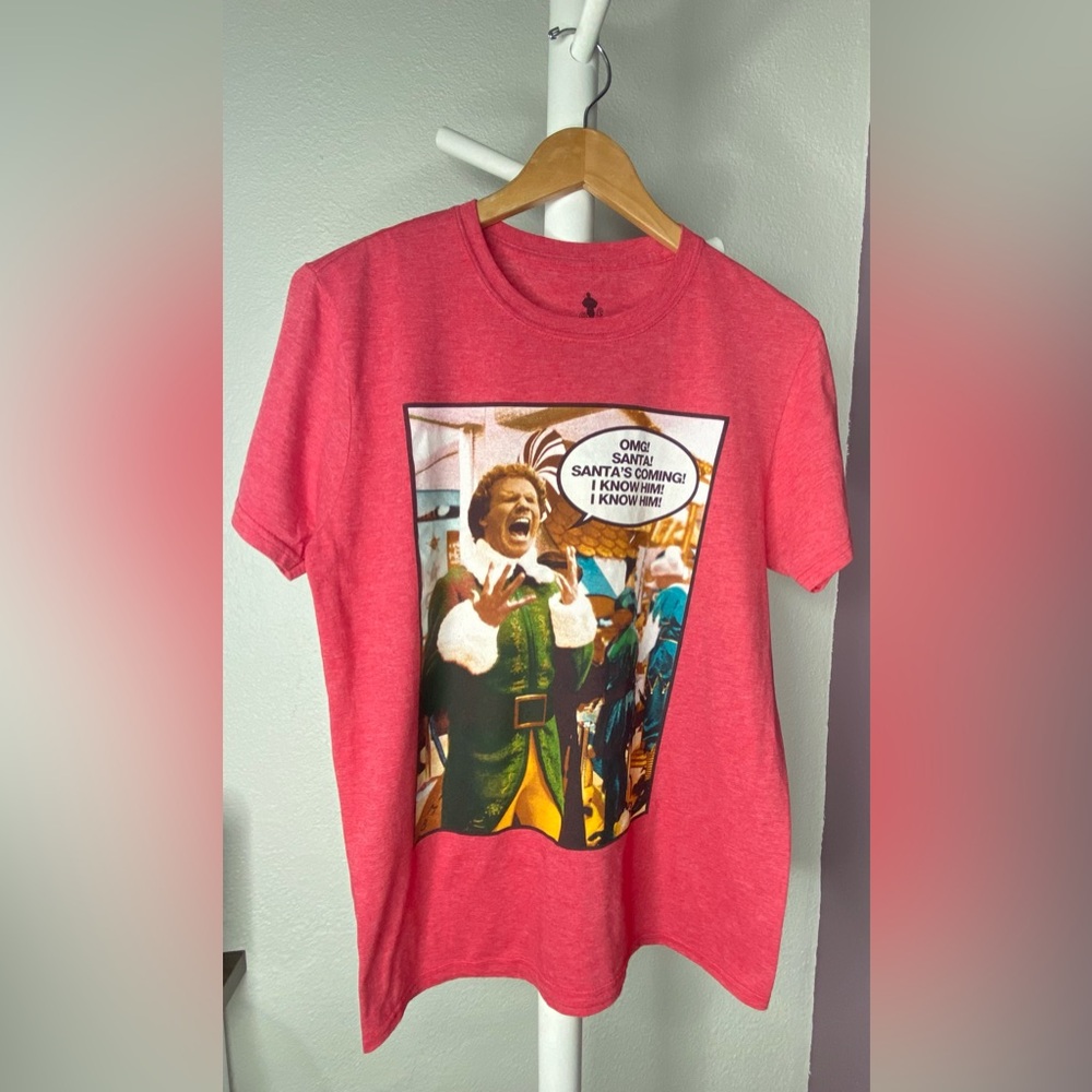 Will Ferrell Holiday T-Shirt Men’s Med
